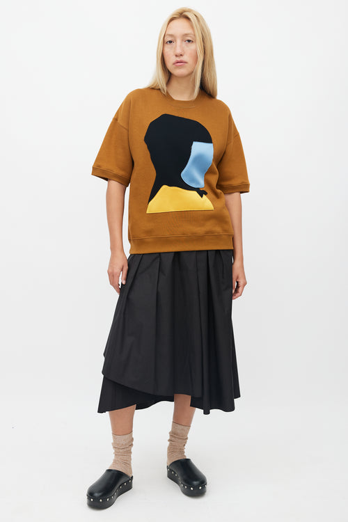 Marni Brown 
Multicolour Etka Sweatshirt