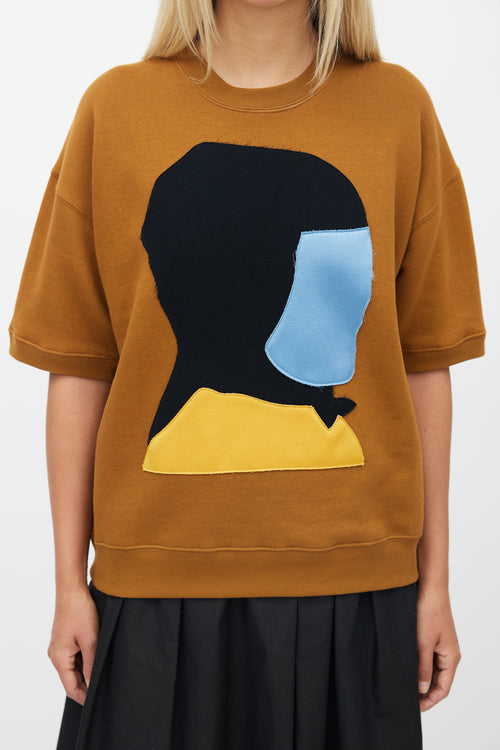 Marni Brown 
Multicolour Etka Sweatshirt