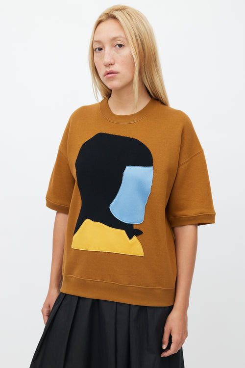 Marni Brown 
Multicolour Etka Sweatshirt