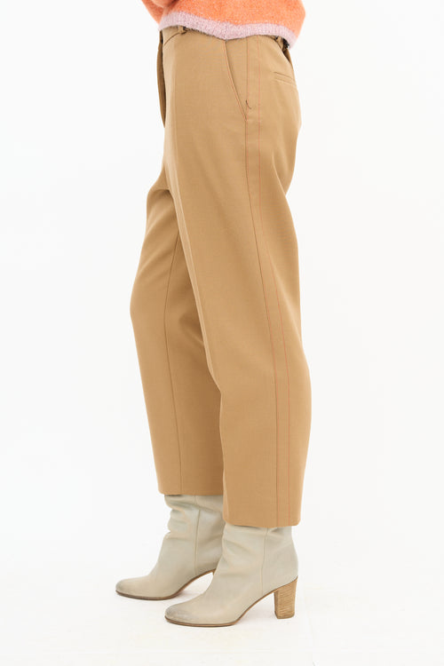 Marni Creased Wide Leg Trousers