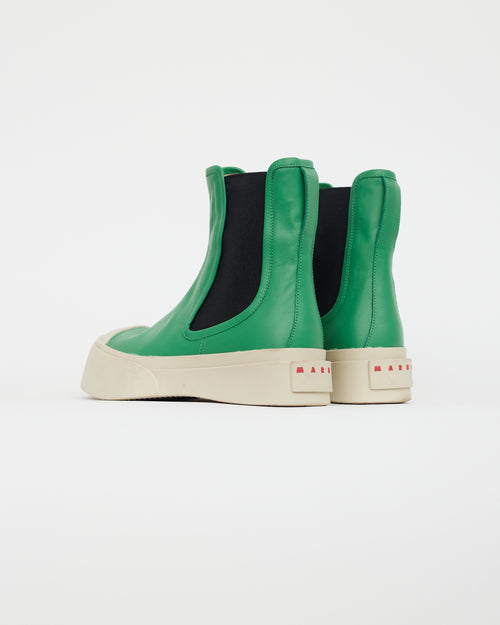 Marni Green Leather Pablo Boot