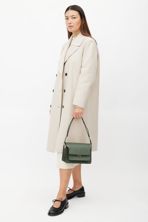 Marni Green Trunk Leather Bag