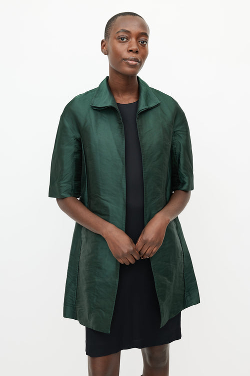 Marni Green Metallic Jacket