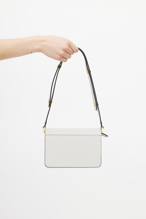 Marni Grey Mini Trunk Shoulder Bag