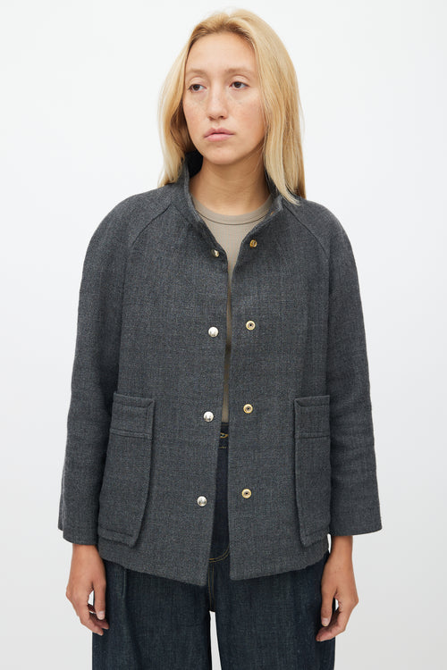 Marni Grey Wool Jacket