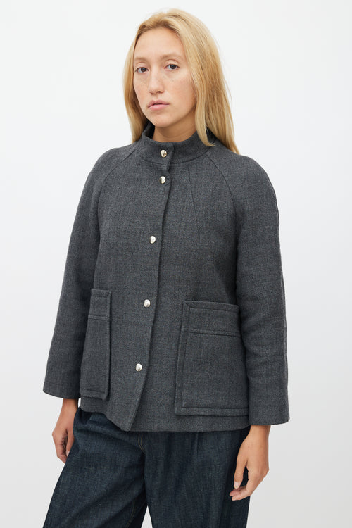 Marni Grey Wool Jacket