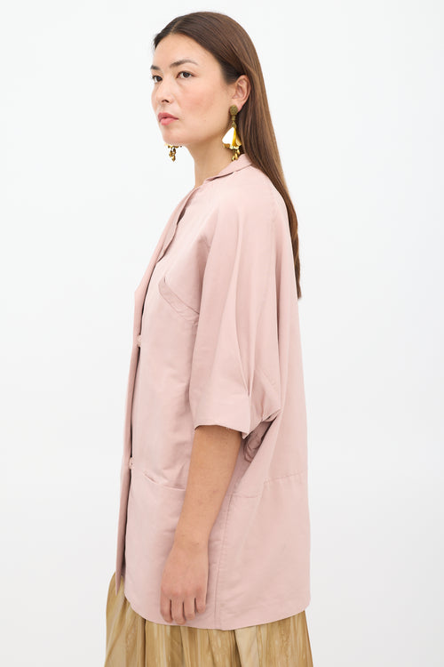 Marni Pink Double Breasted Jacket