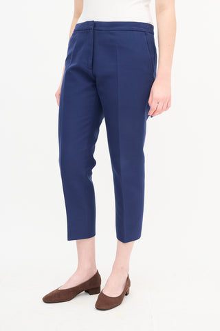 Marni Pleated Cropped Trousers