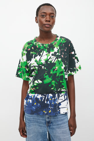 Marni White 
Multi Printed T-Shirt