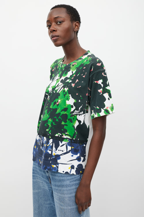 Marni White 
Multi Printed T-Shirt