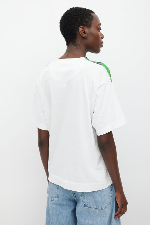 Marni White 
Multi Printed T-Shirt