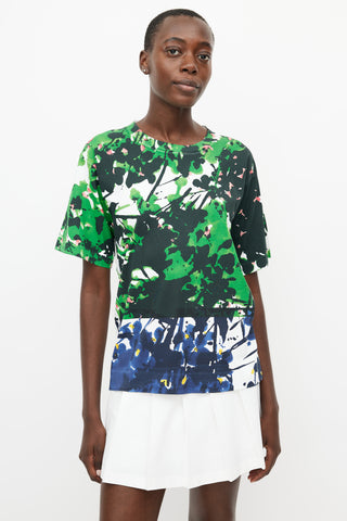 Marni White 
Multicolour Print T-Shirt