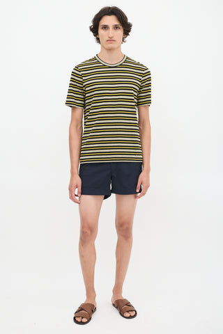 Marni Yellow 
Multicolour Striped T-Shirt