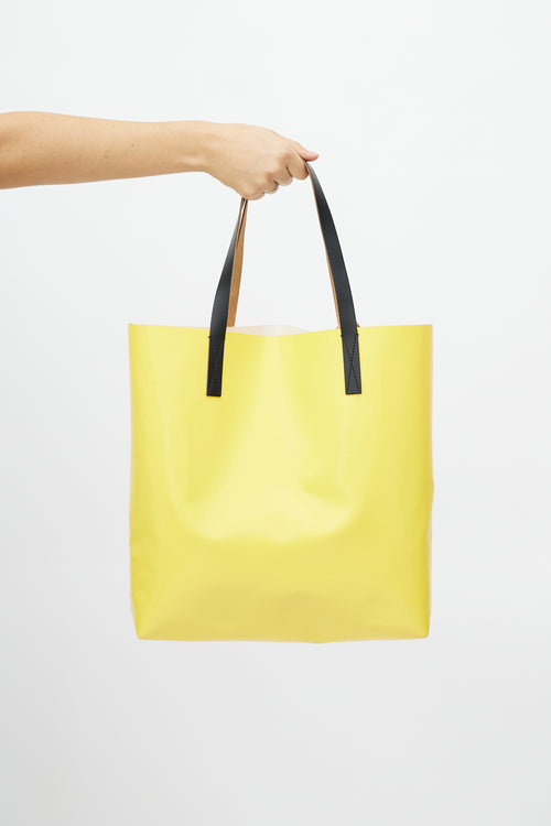 Marni Yellow 
Multicolour Floral Tote