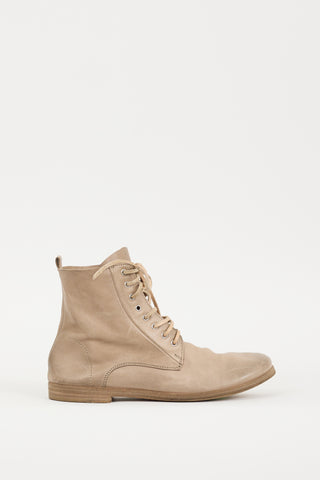 Marsèll Beige Leather Lista Boot