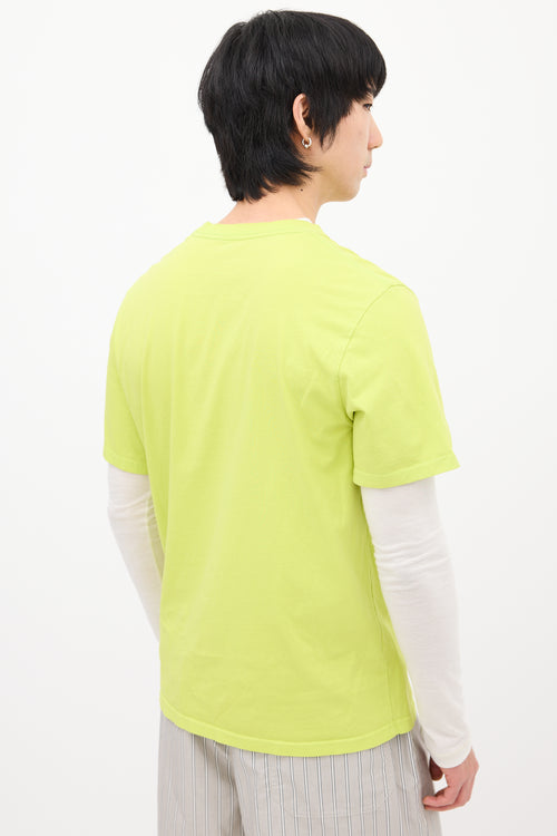 Martine Rose Green Logo T-Shirt