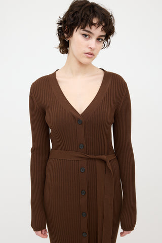 Maryam Nassir Zadeh Hayett Cardigan Dress