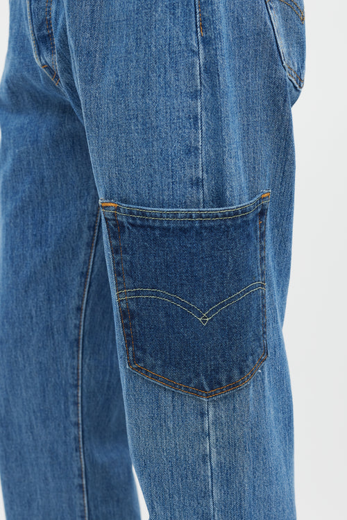 Maryam Nassir Zadeh Medium Wash Thistle Reworked Jeans