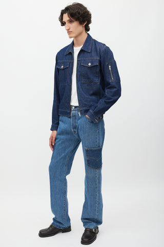 Maryam Nassir Zadeh Medium Wash Thistle Reworked Jeans