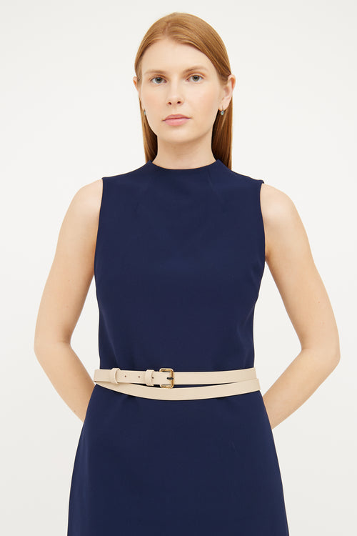 Max Mara Beige Malaga Wrap Belt