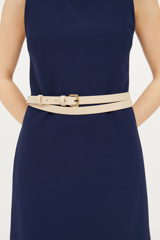 Max Mara Beige Malaga Wrap Belt