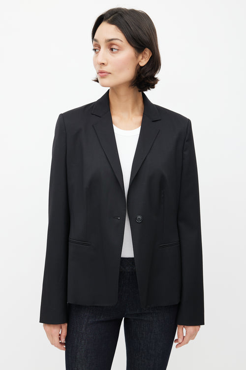 Max Mara Black Wool Blazer