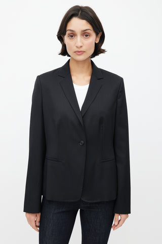 Max Mara Black Wool Blazer