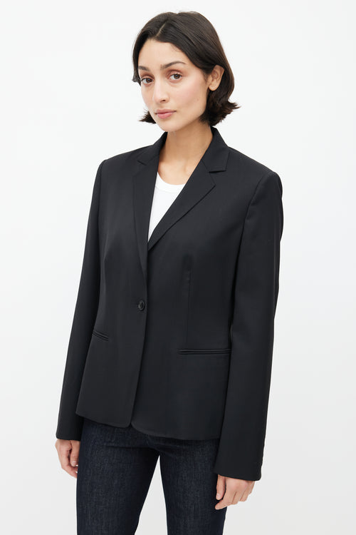 Max Mara Black Wool Blazer