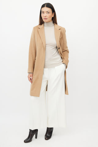 Max Mara Brown Wool Coat