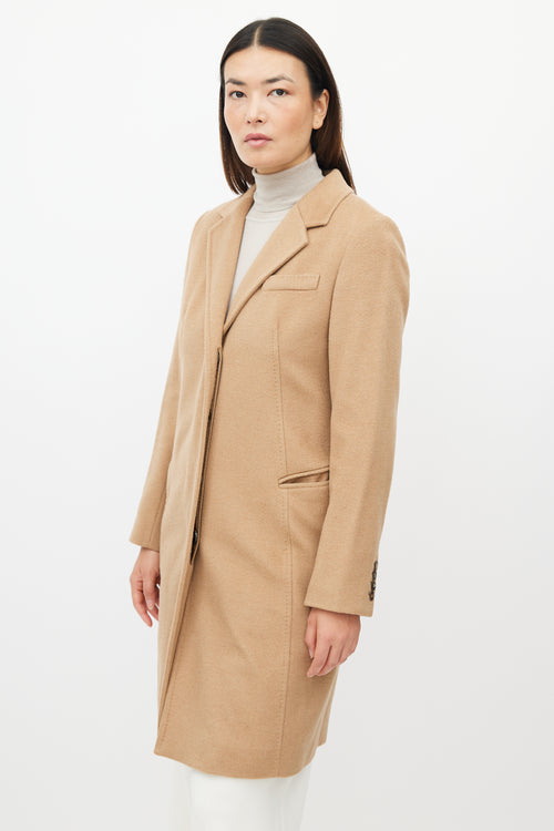 Max Mara Brown Wool Coat