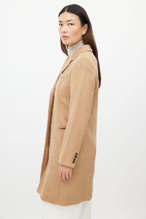 Max Mara Brown Wool Coat