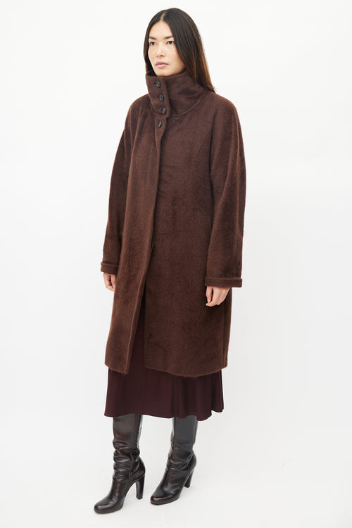 Max Mara Brown Wool Coat