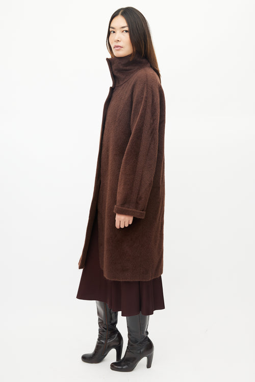 Max Mara Brown Wool Coat