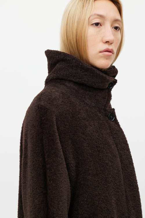 Max Mara Brown Wool Coat