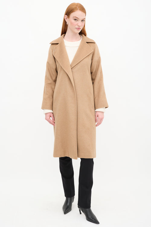 Max Mara Brown Wool Coat