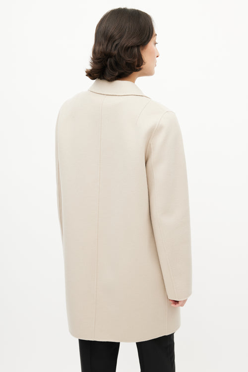 Max Mara Beige Wool Coat