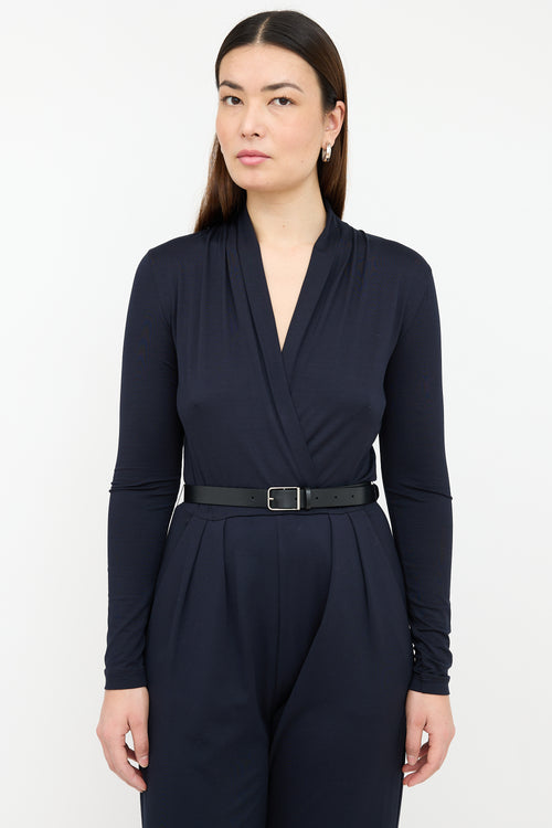 Max Mara V-Neck Jumpsuit