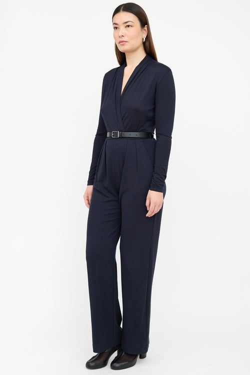 Max Mara V-Neck Jumpsuit