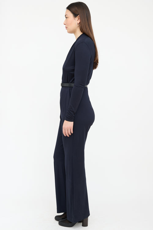 Max Mara V-Neck Jumpsuit