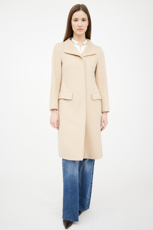 Max Mara Beige Cashmere Coat