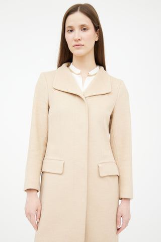 Max Mara Beige Cashmere Coat