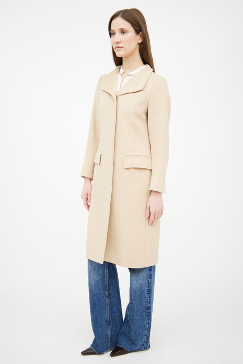 Max Mara Beige Cashmere Coat