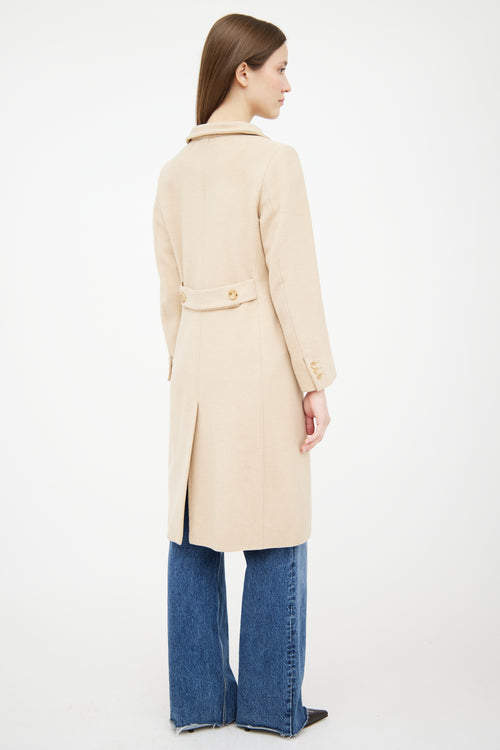 Max Mara Beige Cashmere Coat