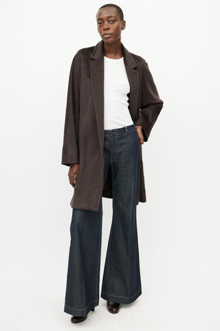 Max Mara Brown Wool Coat