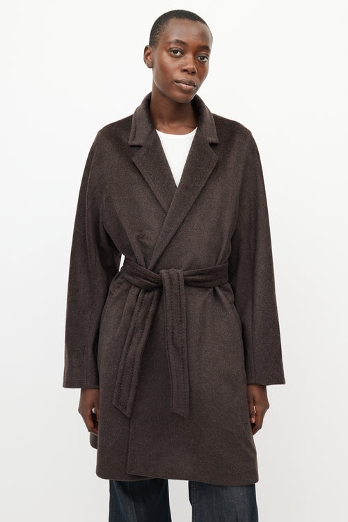 Max Mara Brown Wool Coat