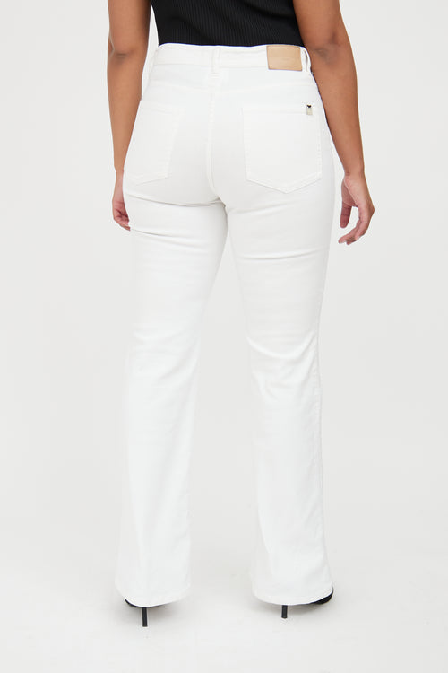 Max Mara White Flare Jeans