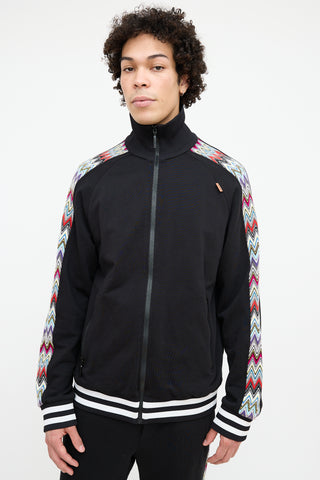 Missoni Black 
Multi Chevron Sweatshirt