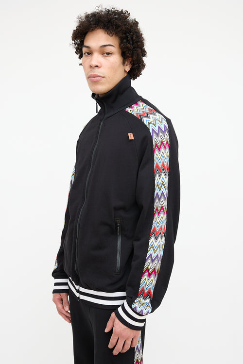 Missoni Black 
Multi Chevron Sweatshirt