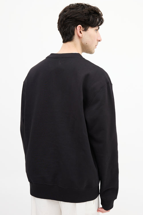 Missoni Black 
Multi Pattern Panel Crewneck Sweatshirt