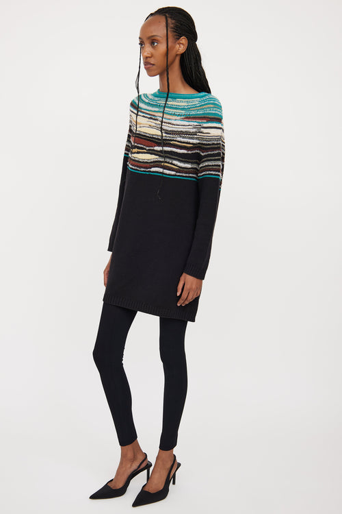 M Missoni Green 
Multi Knit Sweater